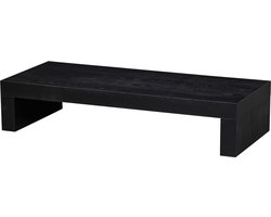 WOOOD Marte Salontafel - Hout - Zwart - 25x120x50