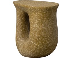 WOOOD Mason Bijzettafel Met Spikkels - Magnesium - Groen - 45x42x33