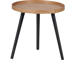 WOOOD Mesa Bijzettafel M - Hout - Naturel - 45x45x45