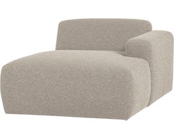 WOOOD Mojo Base Chaise Longue Bank Rechts - Bouclé - Beige