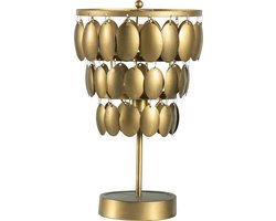 WOOOD Moondust Tafellamp - Metaal - Antique Brass - 58x34x34