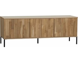 WOOOD New Gravure Tv Meubel - Eiken - Naturel - 56x150x44