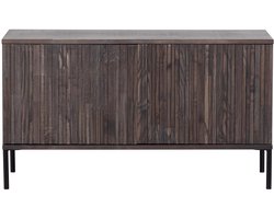 WOOOD New Gravure Tv Meubel - Essenhout - Espresso - 56x100x44