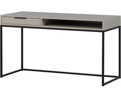 WOOOD Nore Bureau - Grenen Hout - Dust - 75x130x58 cm