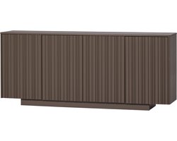 WOOOD Nova Dressoir 200 cm - Grenen - Truffel Bruin - 85x200x40