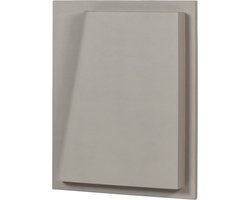 WOOOD Numa Wanddeco - Betonlook - Grijs - 122x92x12
