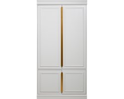WOOOD Organize Kast - Grenen - Mist - 215x110x62