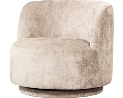 WOOOD Popular Fauteuil - Polyester - Naturel - 72x81x80