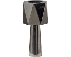 WOOOD Rea Tafellamp - Metaal - Chrome - 38x16x16