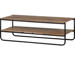 WOOOD Rikkie Salontafel - Mangohout - Natural - 50x120x60