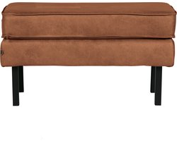 WOOOD Rodeo Hocker - Recycle Leer - Cognac - 45x84x54 cm