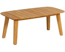 WOOOD San Remo Bijzettafel Binnen/Buiten - Teak - Naturel - 40x100x50