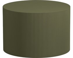 WOOOD Sanne Bijzettafel - MDF - Militair Groen - 40x60x60