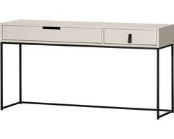 WOOOD Silas Sidetable - Geborsteld Grenen - Dust - 74x140x40