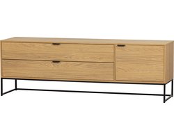 WOOOD Silas Tv-Meubel - Eiken - Melamine - 61x180x44