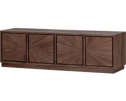 WOOOD Sun Tv-Meubel - Recycled Teakhout - Bruin - 45x150x44 cm