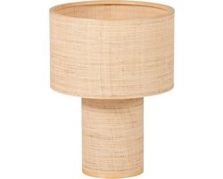 WOOOD Syro Tafellamp Ø 42 CM - Raffia - Naturel - 55x42x42