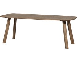 WOOOD Tablo Eettafel Deens Ovaal 180x100 - Eiken - Bruin