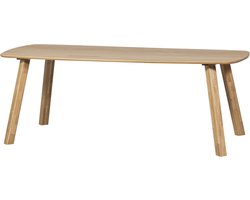 WOOOD Tablo Eettafel Deens Ovaal 180x100 - Eiken - Transparant
