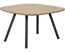 WOOOD Tablo Eettafel met 2-Stand Poot - Eiken - Naturel - 75x130x130