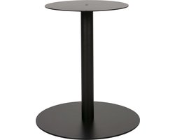 WOOOD Tablo Ronde Poot - Metaal - Zwart - 73x64x64