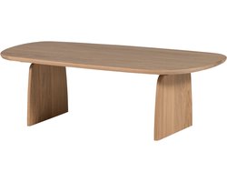 WOOOD Tablo Salontafel 110 cm - Eiken - Transparant - 35x110x59