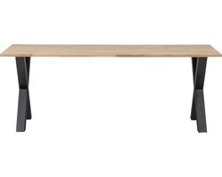 WOOOD Tablo Tafel met Alkmaar Poot - Eiken - 75x220x90