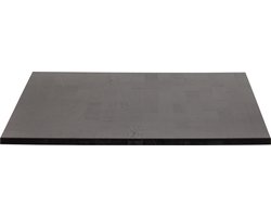 WOOOD Tablo Tafelblad - Eiken - Blacknight - 3x200x90