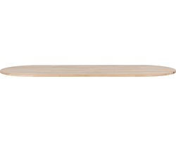 WOOOD Tablo Tafelblad Ovaal - Eiken - Onbehandeld - 2,4x220x90