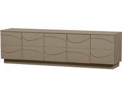 WOOOD Teo TV-Meubel - Grenen - Mud - 52x180x40