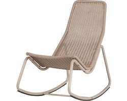 WOOOD Tom Schommelstoel Tuin - Kunststof - Zand - 97x51x95
