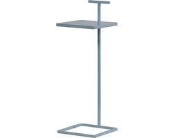 WOOOD Toste Bijzettafel - Metaal - Lichtblauw - 64x22x22
