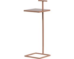 WOOOD Toste Bijzettafel - Metaal - Oud Roze - 64x22x22