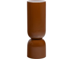 WOOOD Toval Pot Hoog - Metaal - Hoogglans Honinggeel - 95x32x32