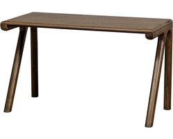 WOOOD Tug Bureau - Opvallend Potendesign - Mangohout - Walnoot Bruin - 78x130x60 cm