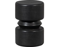 WOOOD Tuve Bijzettafel - Hout - Bruin/Zwart - 45x30x30