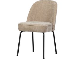 WOOOD Vogue Eetkamerstoel - 3D Chenille - Zand - 83x50x57 cm