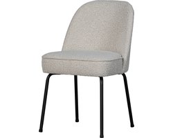 WOOOD Vogue Eetkamerstoel - Velvet - Naturel - 83x50x57