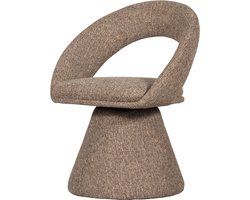 WOOOD Winter Draaibare Eetkamerstoel - Naturel Melange - 80x63x57