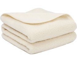 WOOOL® Merino Dekentje - FLUFFY (95x135cm) 100% Wol - Wieg Ledikant