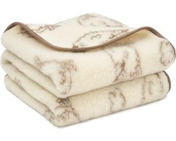WOOOL® Merino Dekentje - SHEEPY (95x135cm) 100% Wol - Wieg Ledikant