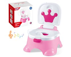 Woopie Baby Eerste Potje voor kinderen met muziek 3in1 stoelopstapje - UNI