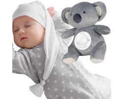 Woopie Baby-ijsbeerknuffel met projector en rustgevende geluiden 15 melodieën - UNI