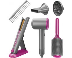 WOOPIE Kapper speelgoed set - Speelgoed kapper set - Inclusief accessoires zoals Föhn en Stijltang