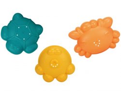 WOOPIE – Opvouwbare Siliconen Zandset 6-delig – Blauw