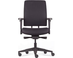 Workliving NPR1813 Jaarbeurs Zwart - Bureaustoel Ergonomisch Design ARBO