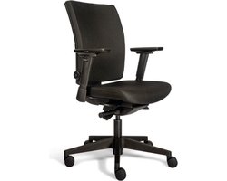 Workliving Projectas V2 Comfort Black Edition - Bureaustoel Ergonomisch Design (N)EN 1335