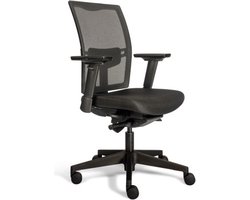 Workliving Projectas V2 Mesh Black Edition - Bureaustoel Ergonomisch Design (N)EN 1335