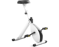 Worktrainer - Deskbike Original - Lichaamslengte 140 - 185 cm - Hometrainer - Bureaufiets - Wit / Wit frame