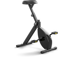 Worktrainer - Deskbike Original - Lichaamslengte 140 - 185 cm - Hometrainer - Bureaufiets - Zwart / Zwart frame